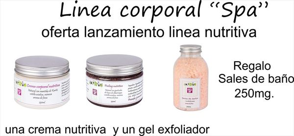 Oferta linea corporal bodynature nutritiva